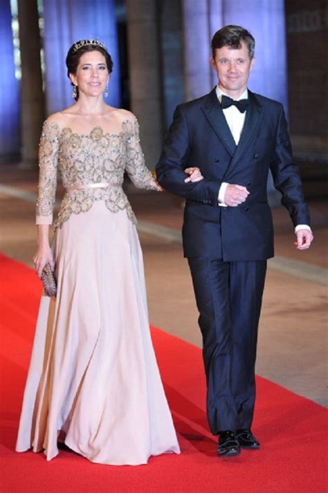 Denmarks Crown Prince Frederik And Crown Princess Mary Arrive On