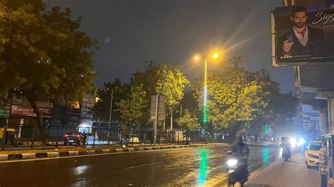 Rain Lashes Parts Of Delhi Ncr More Showers Expected Today Watch