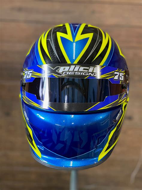 Custom Racing Helmets