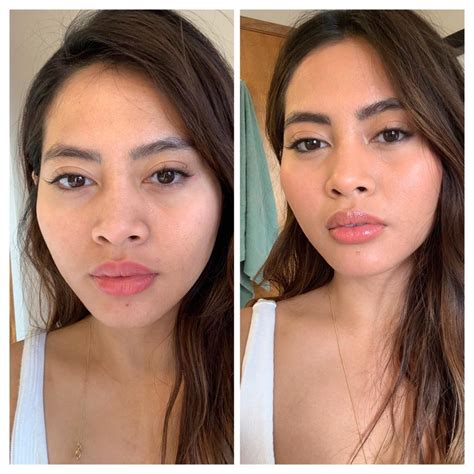 No makeup makeup day with before and after pictures! : r/MakeupAddiction