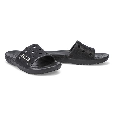 Crocs Womens Classic Crocs Sandal Glitter