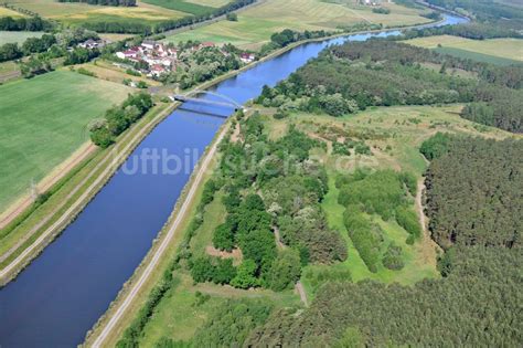 Kade aus der Vogelperspektive Ablagerungsfläche an der Kader Brücke