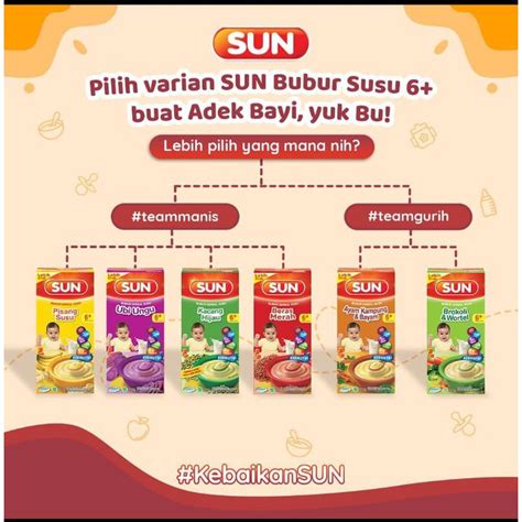 Jual Sun Bubur Bayi Sereal Shopee Indonesia