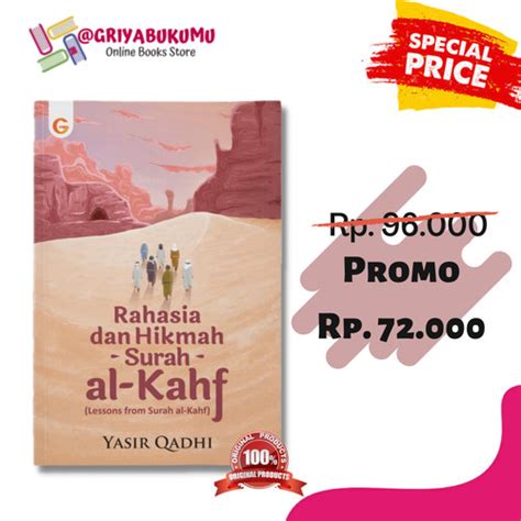 Jual Buku Rahasia Dan Hikmah Surah Al Kahf Al Kahfi Yasir Qadhi Gema