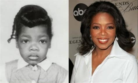 Blogger Childhood Photos Oprah Winfrey Celebrities Then And Now