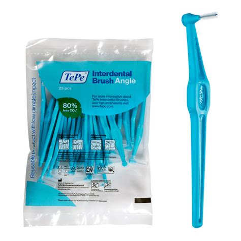 Tepe Interdental Brush Angle Angled Dental Brush For Teeth Cleaning