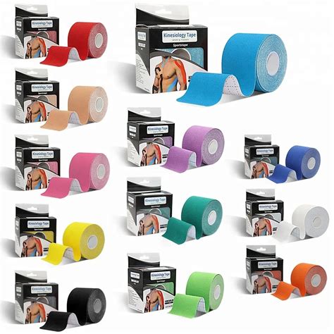 Free Samples K Tape Waterproof Athletic Muscle Tapes Quality Cotton