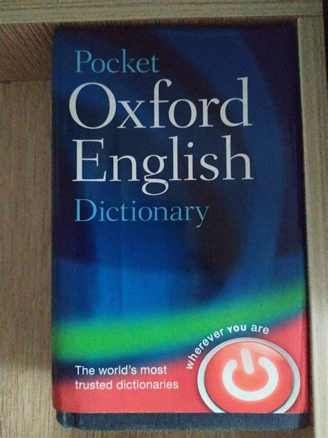 Pocket Oxford English Dictionary 興趣及遊戲 書本 And 文具 教科書 Carousell