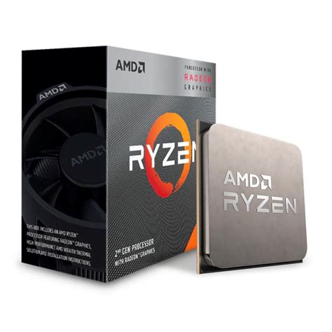 Processador AMD Ryzen 3 PRO 3200GE 3.3GHz (3.8GHz Turbo), Com Vídeo ...