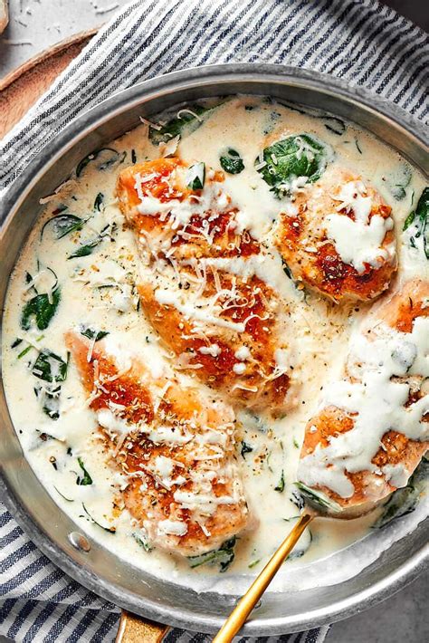 Creamy Chicken Florentine Minutes The Big Man S World