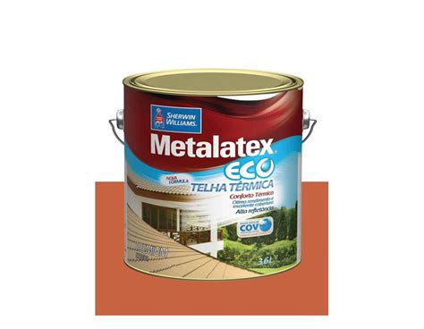 METALATEX RESINA ECO IMPERMEABILIZANTE CERÂMICA TELHA 3 6L Baratão