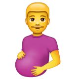 Pregnant Man Emoji Meaning From Girl Guy Emojisprout