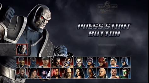 Mortal Kombat Vs Dc Universe Play As Darkside On Ps3 Youtube