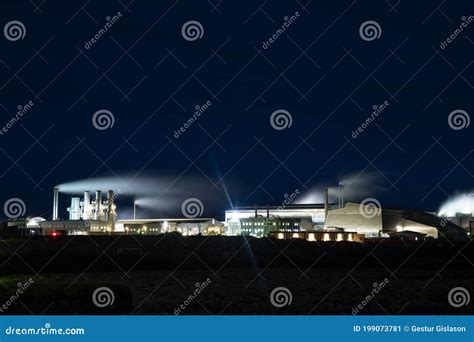 The Geothermal Power Station Of Svartsengi In Iceland Stock Image