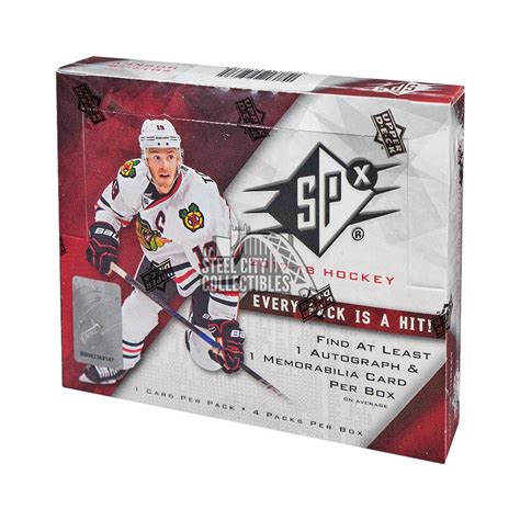 Upper Deck Spx Hockey Hobby Box Steel City Collectibles