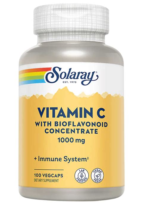 Solaray Vitamin C with Bioflavonoid Concentrate