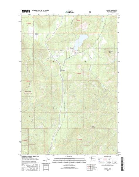 Mytopo Mineral Washington Usgs Quad Topo Map