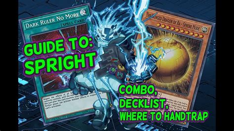 How To Beat Spright Handtrap Guide Side Decking Combos And Decklist