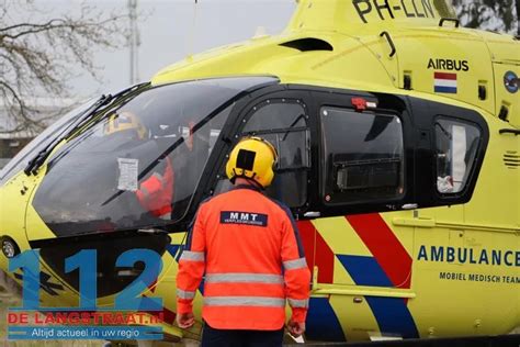 Traumahelikopter Landt In De Antoniusstraat Kaatsheuvel 112 De Langstraat