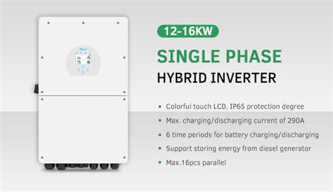 Sunway Deye Kw Kw Kw V Single Phase Hybrid Solar Inverter