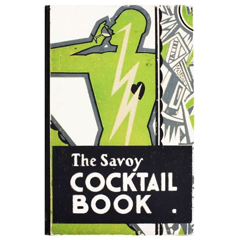 The Savoy Cocktail Book | Vintage cocktail book, Cocktail book, Vintage ...