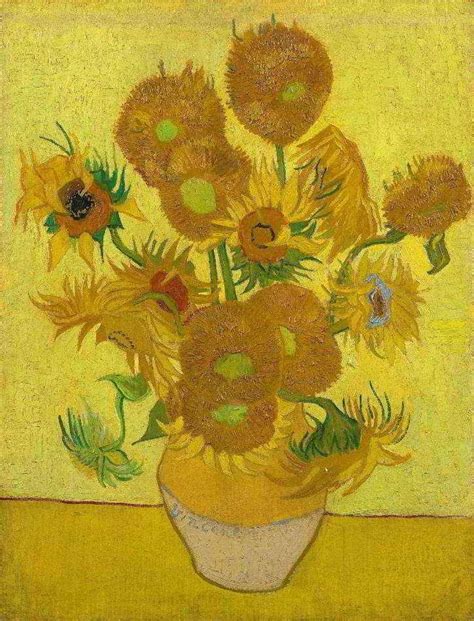 Girassóis 1889 De Vincent Van Gogh Tela Para Quadro Na Santhatela