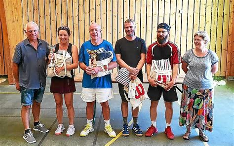 Au Tennis club du Faou le tournoi interne a clôturé lannée en beauté