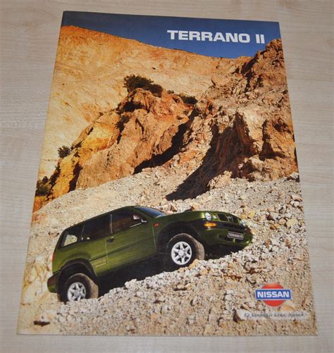 Nissan Terrano Ii Brochure Prospekt De Edition Auto Brochure