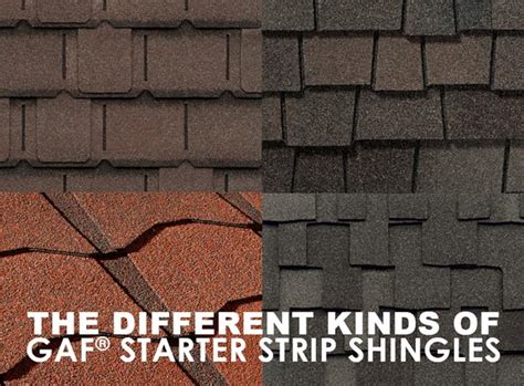 The Different Kinds Of Gaf® Starter Strip Shingles Universal Roofing