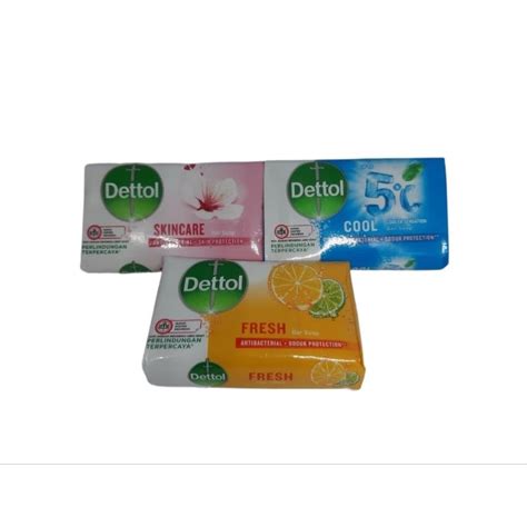 Jual Dettol Sabun Batang Gr Sabun Mandi Batang Dettol Gram