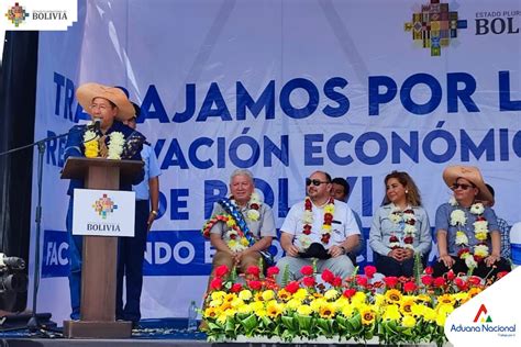 Aduana Nacional De Bolivia On Twitter 1 2 AHORA El Presidente Del