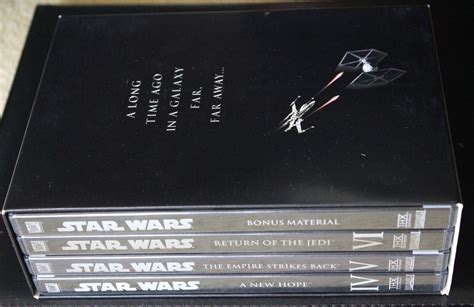 Star Wars Trilogy Dvd Disc Box Set Widescreen Edition Movies Iv