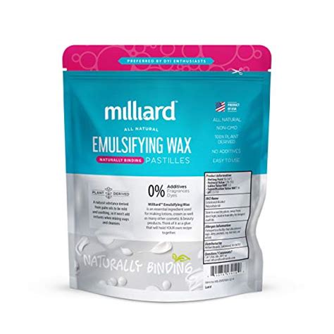 Buy Milliard Non Gmo Emulsifying Wax Pastilles Nf 32 Oz Special