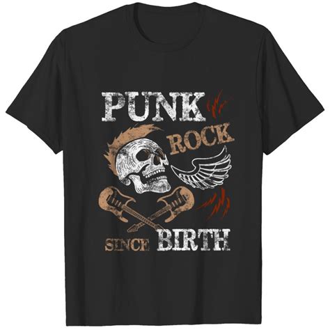 Punk Rock Music Retro Punkrock Gift T Shirt Sold By BAZ BON SKU