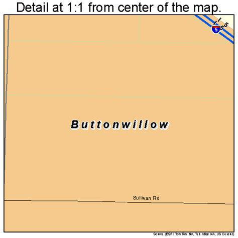 Buttonwillow California Street Map 0609332