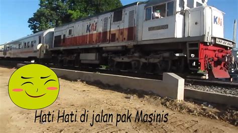 Aktifitas Jalur Kereta Api Di Pematangsiantar KA Siantar Ekspres