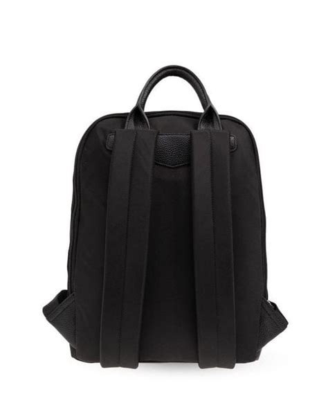 Emporio Armani Sustainable Collection Backpack In Black Lyst