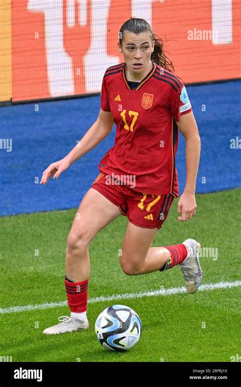 Lucia Corrales Of Spain Pictured During A Female Soccer Game