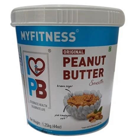 1 25kg My Fitness Smooth Peanut Butter Packaging Type Jar At Rs 549