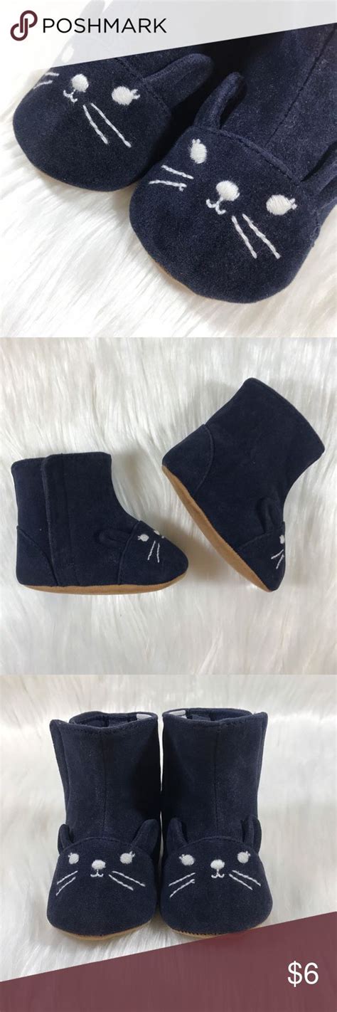 🚫sold🚫navy Blue Cat Booties Navy Blue Shoes Booties Clothes Design