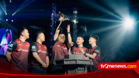 NFT Esports Juara Piala Presiden Esports 2022 Untuk Gim PUBG Mobile