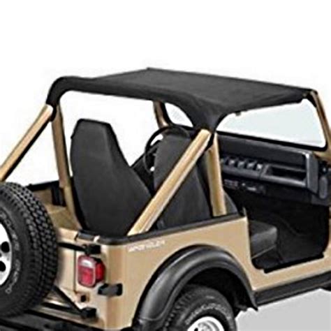 Jeep CJ CJ7 Strapless Bikini Top Black