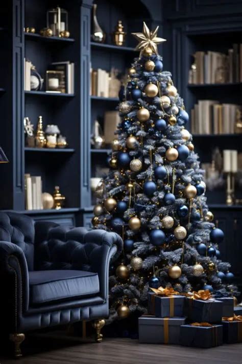 Pin By Karen Scarpone On Blue Blue Christmas Tree Blue Christmas