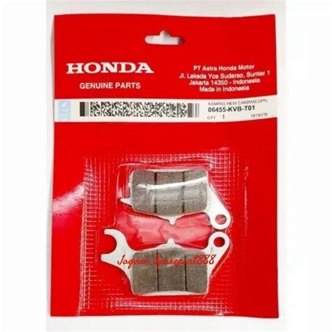 Jual Dispad Kampas Rem Depan Honda Vario Beat Fi Kvb T