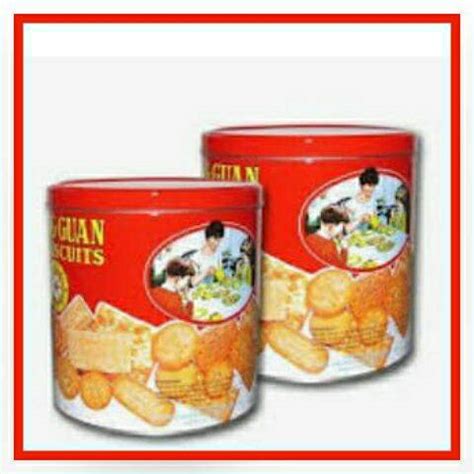 Biscuit Khong Guan Kaleng Bulat Biskuit Khong Guan Red Mini Gram