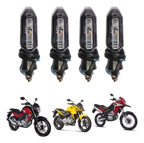 Kit Seta Pisca Gvs Led Honda Cb Twister Xre