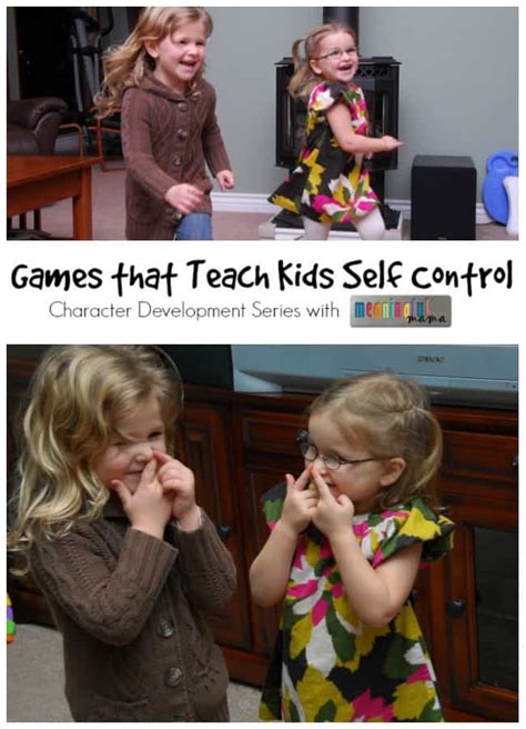 games  teach kids  control