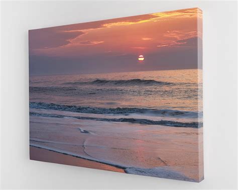 Assateague Island Wall Art Sunrise Wall Art Beach Vibe T Ocean