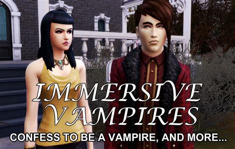 Vampires Immersive Vampires Zeros Sims 4 Modsandcomics On Patreon