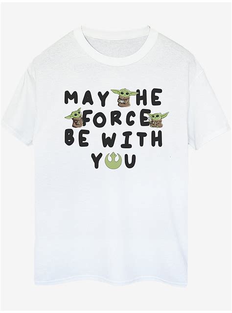 Nw2 Star Wars The Mandalorian Grogu Adult White T Shirt Men George At Asda